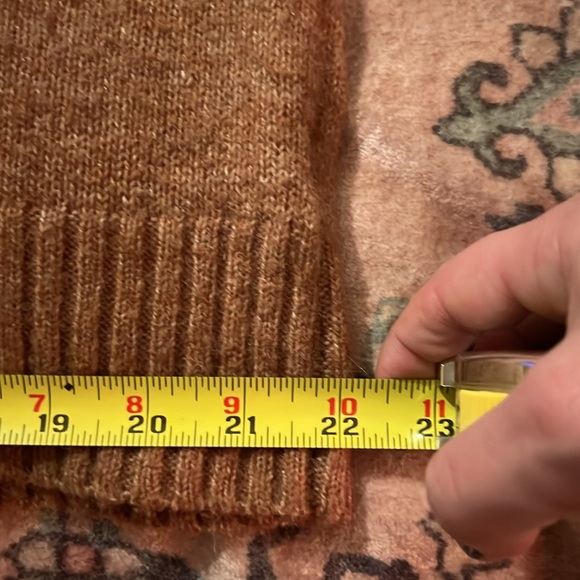 XL Aspen Fair Isle Nordic Wool Blend Knit Turtleneck Sweater - Picture 4 of 5